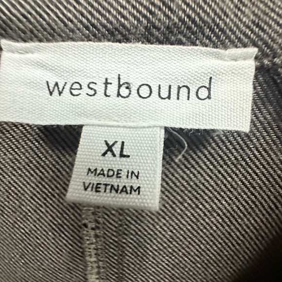 Westbound Walnut Brown Button Up Long Sleeve Rayon Blend Shirt Womens XL - Picture 9 of 11